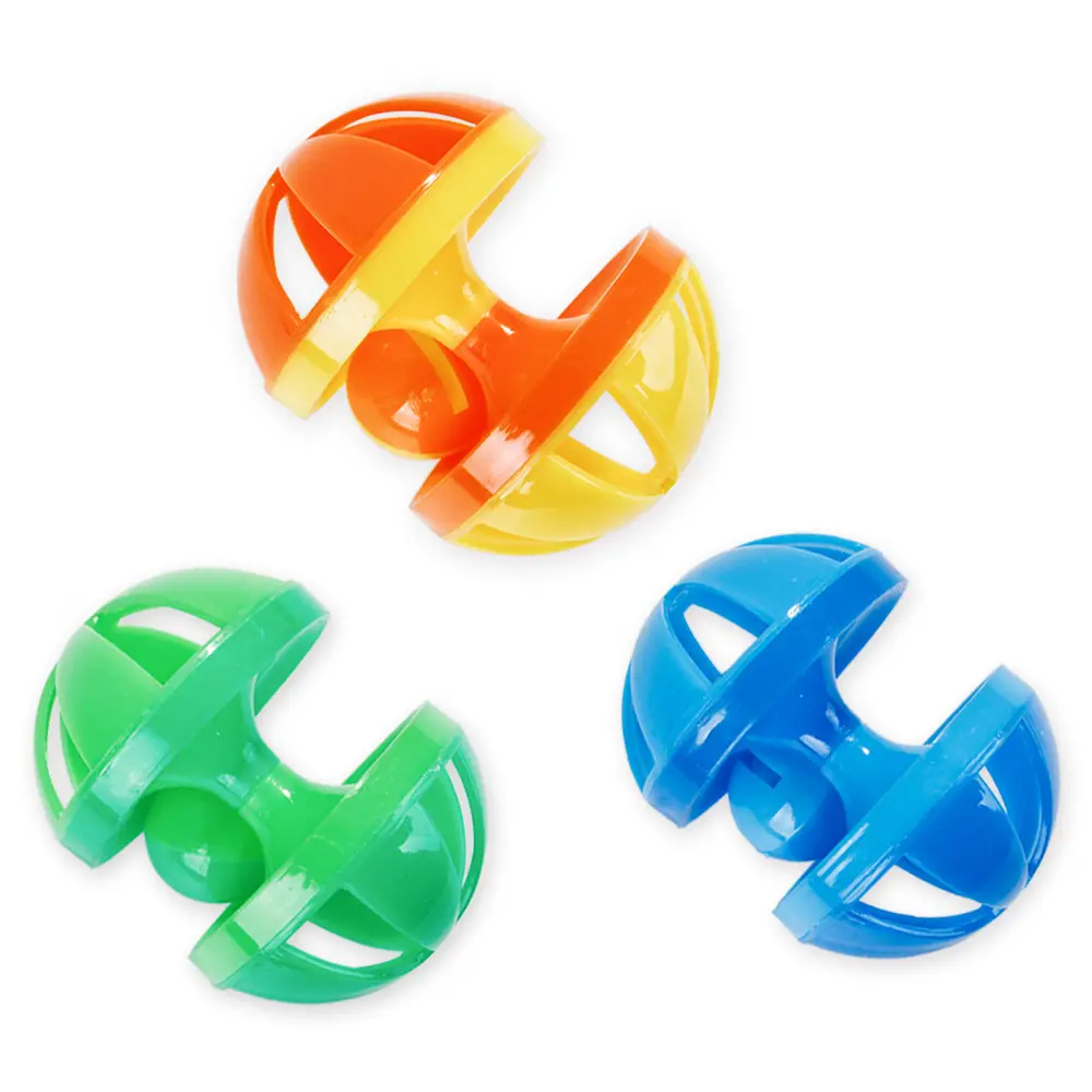 New pet plastic hollow ball bell ball cat and dog decompression grinding claw toy