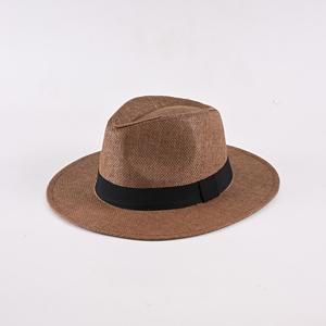 <span class=keywords><strong>2025</strong></span> phong cách mới Unisex sunhat bán buôn dệt rơm Panama <span class=keywords><strong>Hat</strong></span> với ban nhạc màu đen cho du lịch ngoài trời hoạt động cho nam giới phụ nữ - Product Image 2