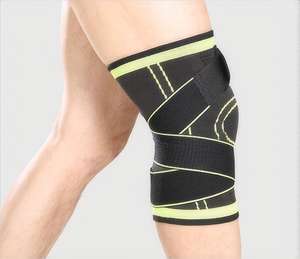 Vente chaude Top Un Tricoté Élastique Compression Genouillères Genouillère Manches pour Protection Cuivre Compression Genouillère Manches - Product Image 1