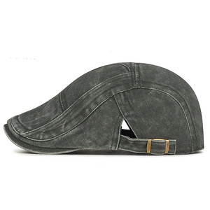 Gorra Trucker Desgastada de Cuatro Estaciones, Estilo Urbano Moderno, Gorra de Pintor Unisex, Estilo Americano Vintage - Product Image 3
