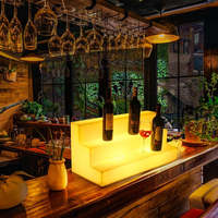 Estantes de exhibición para banquetes y exposiciones con luz LED, estantes de supermercado con Control remoto, estante de exhibición de cerveza para Barra de cigarrillos 30