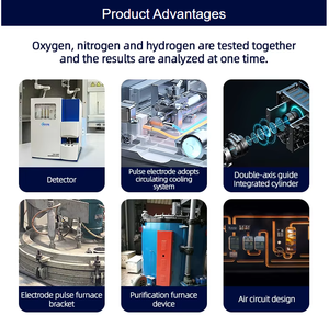 Analizador infrarrojo de alta frecuencia para aleación de acero, elemento de mineral de tierras raras, instrumento de análisis de medición - Product Image 2