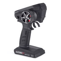Télécommande RC DUMBORC DDF350 10 canaux avec volant, émetteur radio numérique 2,4 GHz, récepteur X10FG, écran HD pour voiture, bateau, char RC