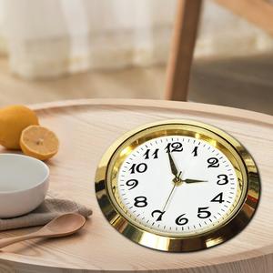 Inserto orologio a parete rotonda con diametro da 1 3/8 pollici con quadrante orologio movimento per una facile installazione - Product Image 1