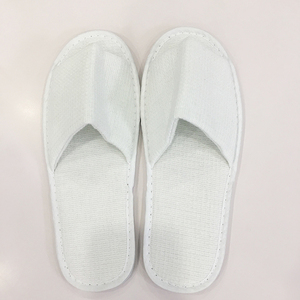 Desechable spa barato del dedo del pie cerrado personalizada Hotel artículos a granel zapatillas - Product Image 4