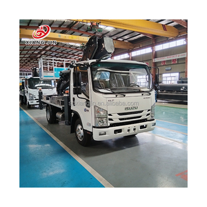 Isuzu עבודה משאית כלי עבודה אווירית פלטפורמת רכב טלסקופית בום טלסקופי בום - Product Image 1