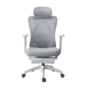 LingTuo Ergonomic Mesh Office <b>Chair</b> Reclining Swivel With Headrest And Footrest For Home <b>Study</b> Work Use - Product Image 5