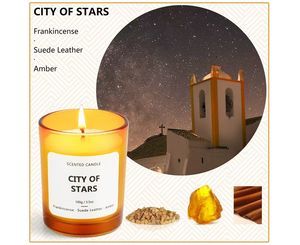 Tasse orange 100g bougie <span class=keywords><strong>d</strong></span>'aromathérapie atmosphère avancée cire de soja sans fumée fête anniversaire chambre <span class=keywords><strong>parfum</strong></span> maison - Product Image 6