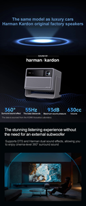 New Beauty RS 20 Plus 4K Three-color Laser <b>Projector</b> Home ISO Lumens Contrast 10000:1 UHD Smart RS 20 Plus <b>Projector</b> RS 20 Plus - Product Image 6