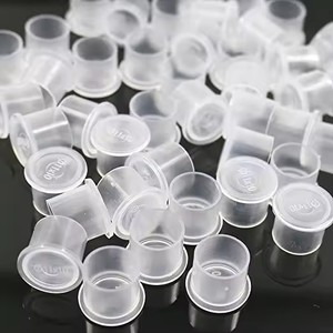 Vasos de Tinta para Tatuajes al por Mayor, Base Estable, Porta Pigmentos de Plástico Desechables, Múltiples Tamaños, Vasos Profesionales para Estudio de Microblading - Product Image 6