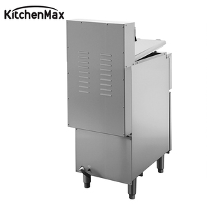Friteuse électrique commerciale haute efficacité KitchenMax : cuve unique avec 2 paniers pour les fast-foods et les snacks - Product Image 4