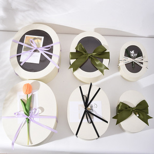 Individuelle Verpackung Bedrucktes <span class=keywords><strong>Logo</strong></span> Seidenpapier Verpackungsbox Geschenkboxen Keksdose mit Band Klarsichtfenster Personalisierte Geschenke Recycelt - Product Image 2