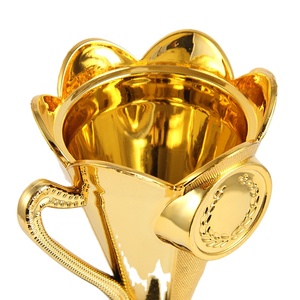 Manucfactures Venta caliente Trofeo <span class=keywords><strong>de</strong></span> plástico Día deportivo escolar Encomio Danza Lotus Fondo cuadrado Trofeo Premio personalizado - Product Image 2