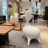 Sillón Individual Moderno y Creativo, Taburete de Animal de Peluche con Forma de Caballito y Oveja, Famoso en Internet, para Niños, Sala de Estar