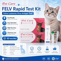 Alat Diagnostik Hewan Peliharaan untuk Tes Antigen Panleucopenia Feline FPV Profesional untuk Kucing