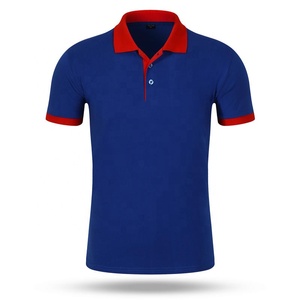 <span class=keywords><strong>Polo</strong></span> Homme en Coton et Polyester de Haute Qualité, Personnalisable avec Logo, Motif Uni, Coupe Ample, Uniforme de Bureau, Chemise d'Affaires - Product Image 3