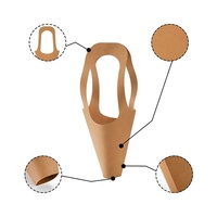 Nouvel arrivage de sacs d'emballage de fleurs pour bouquet de fleurs pour arrangement floral sacs en papier kraft portables pour bouquet de fleurs
