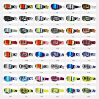 Nouveau casque de moto intégral avec lunettes anti-buée, anti-UV, anti-sable, verres en PC pour la conduite en extérieur