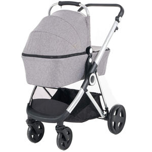 Léger Poussette pour 0 à 25 kg avec Siège Auto de Groupe 0, <span class=keywords><strong>Nacelle</strong></span> 3 en 1 Système De Voyage Poussette Landau - Product Image 3