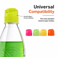 Bouchon de distribution de 30 mm de qualité alimentaire pour la séparation solide-liquide, fermeture de dosage pour mélange frais pour bouteille de boisson instantanée au thé matcha