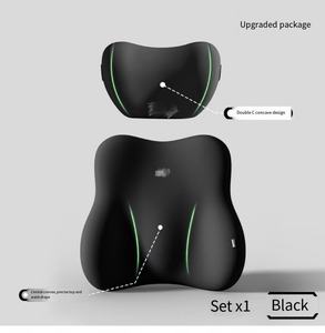 Reposacabezas del <span class=keywords><strong>asiento</strong></span> del automóvil, almohada de soporte para el cuello, soporte de cintura para el <span class=keywords><strong>respaldo</strong></span> del <span class=keywords><strong>asiento</strong></span> del <span class=keywords><strong>conductor</strong></span> - Product Image 2