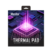 Maxtor-Almohadillas térmicas de silicona conductiva, interfaz de PVC para GPU SSD, refrigeración de tarjeta gráfica usada para ordenador portátil, 16,8 W/mk 120*120