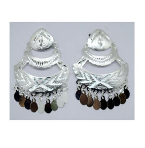 2025 Samoa americana verde 4 pares 20mm Vintage étnico boda chapado en oro para mujeres verano playa vestido joyería - Product Image 5