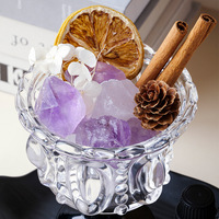 Hoge Kristallen Ruwe Steen Diffuser Aromatherapie Luxe Glazen Verpakking Thuisgebruik Rookvrije Aromatherapie Cadeauset Souvenir Ornament