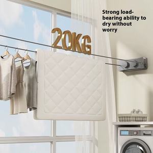 Appendiabiti in metallo invisibile <span class=keywords><strong>per</strong></span> interni, - Product Image 2