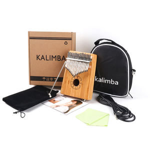 Kalimba de 17 teclas con logo personalizado, instrumento musical de marca, instrumento musical, Pulgar eléctrico, envío directo - Product Image 2