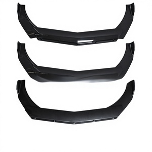 Produttore Diretto di Spoiler Anteriore Universale OLIVER per Modifiche Auto, Stile Track a Tre Sezioni, Paraurti Anteriore a Doppio Strato - Product Image 1