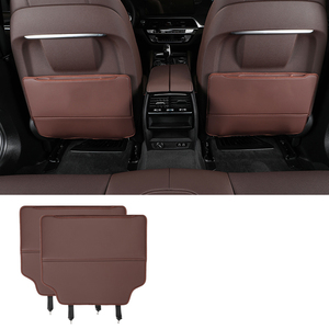 Tapis de protection anti-coup de pied en cuir pour siège de voiture pour toyota land cruiser prado camry corolla vitz c-hr rav4 highlander <span class=keywords><strong>couverture</strong></span> tapis de protection - Product Image 4