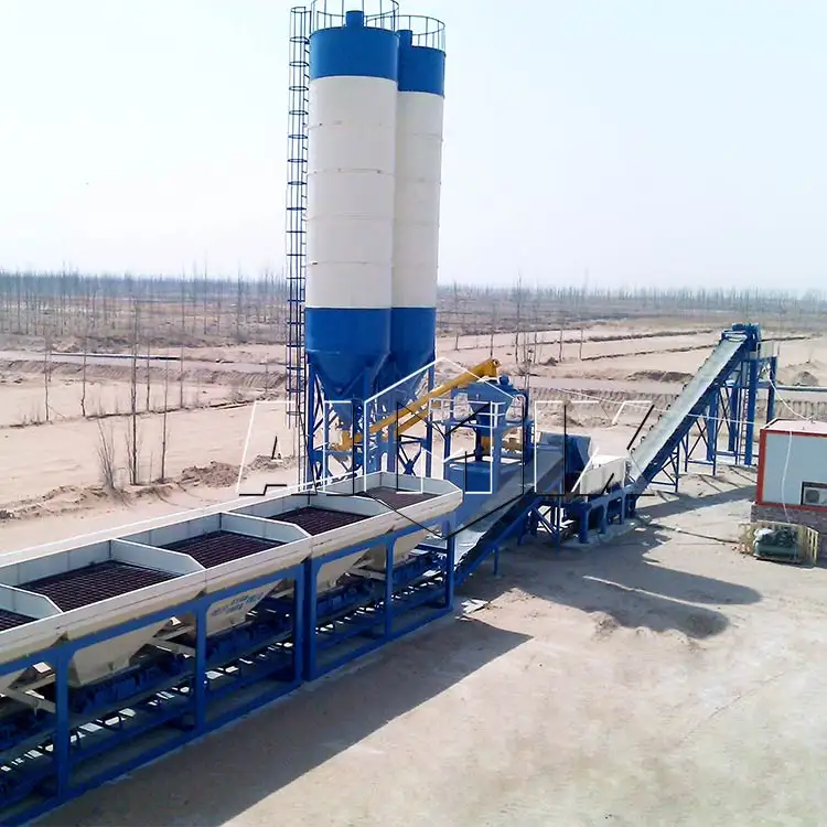 Aimix ready mix concrete mixing stabilized soil plant