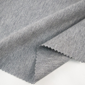 Fil de polyester teint doux tricoté pantalons de sport soutiens-gorge respirant tissu de coton épais pour <span class=keywords><strong>pull</strong></span> et sweats à capuche - Product Image 4