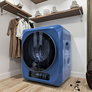 Séchoir à <span class=keywords><strong>linge</strong></span> compact sur pied, bleu cobalt, 3 kg, avec verrouillage enfant et filtre anti-bouloches à mailles fines – Vente directe usine - Product Image 1