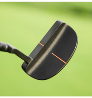 Clubs de golf PGM TUG062 personnalisés pour droitiers, manche en graphite, putter fraisé CNC pour hommes, noir