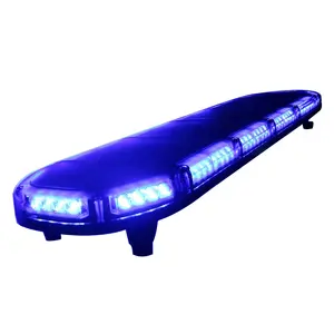 1W led acil trafik uyarı strobe lightbar amber tam boyut LED ışık barı kırmızı mavi led ışık barı off road yüksek güç için