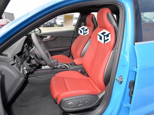 Accesorios para Automóviles, Funda de Cuero Personalizada, Asientos Deportivos de Carreras, Asiento Deportivo RS6 para <span class=keywords><strong>Audi</strong></span> A3 A4 A5 A6 A7 Q5 <span class=keywords><strong>Q7</strong></span> Q8 Upgrade - Product Image 3