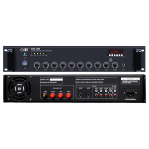 Amplificateur de Puissance Audio OBT-6090 <span class=keywords><strong>4</strong></span> Canaux pour Sonorisation et Mixeur de Puissance pour Haut-Parleurs PA - Product Image 1