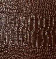 Cuir PU écologique anti-rides à motif crocodile effet miroir pour sacs à main féminins, tissus d'ameublement pour canapés et meubles