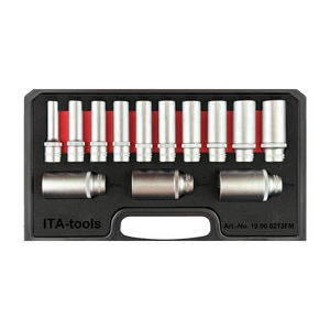 OEM 13 pièces 1/2 "Dr. Jeu de douilles d'outils Douilles profondes Taiwan - Product Image 2