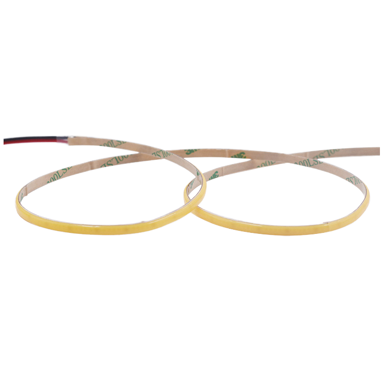 Ultra-Thin 12V 3mm COB LED Strip Light 400Leds Dotless High Brightness Warm White Smart for Aluminum Plastic 3-Year