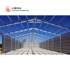 लिबिदा पूर्व-इंजीनियरिंग कारखाने उच्च गुणवत्ता वाली धातु सामग्री किट के साथ प्रीफैब्रिकेटेड स्टील संरचना गोदाम भवन - Product Image 2