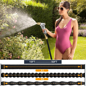 Fabricant de pistolet à eau à huit fonctions haute pression en gros pour <span class=keywords><strong>Amazon</strong></span> tuyau d'<span class=keywords><strong>arrosage</strong></span> télescopique pour l'<span class=keywords><strong>arrosage</strong></span> direct de la voiture - Product Image 4