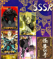 Cartes de collection Kaiju No.8, culture de la crédibilité, cartes de jeu de personnages d'anime japonais, cartes métalliques, ensemble de jouets pour enfants, cadeaux