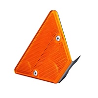 Réflecteur de garde-corps trapézoïdal stabilisé aux UV, marqueur réfléchissant de sécurité routière longue durée