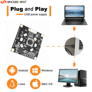 Module de caméra USB OEM 5MP HD avec 6 LED infrarouges pour la surveillance nocturne et l'imagerie des appareils intelligents - Product Image 4
