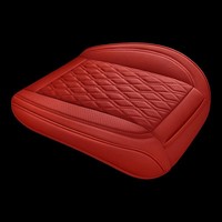 Coussin de siège de voiture en cuir pleine fleur abordable et luxueux, pièce unique en cuir véritable, toutes saisons, universel, vente en gros