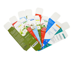 <span class=keywords><strong>2026</strong></span> Recycelbare Maßgefertigte Medizin- und Vitamin-Pillenverpackung Elfenbeinkarton-Ordner mit Prägung und Griff für Ihr Logo und Markenname - Product Image 1