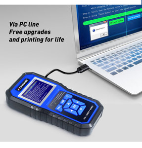 เครื่องมือวินิจฉัยรถยนต์ KONNWEI รุ่น KW450 สำหรับรีเซ็ต ABS, ถุงลมนิรภัย, น้ำมัน, EPB, SRS, TPMS รองรับการวินิจฉัยระบบเต็มรูปแบบสำหรับรถยนต์ VW, Audi และ Seat - Product Image 5